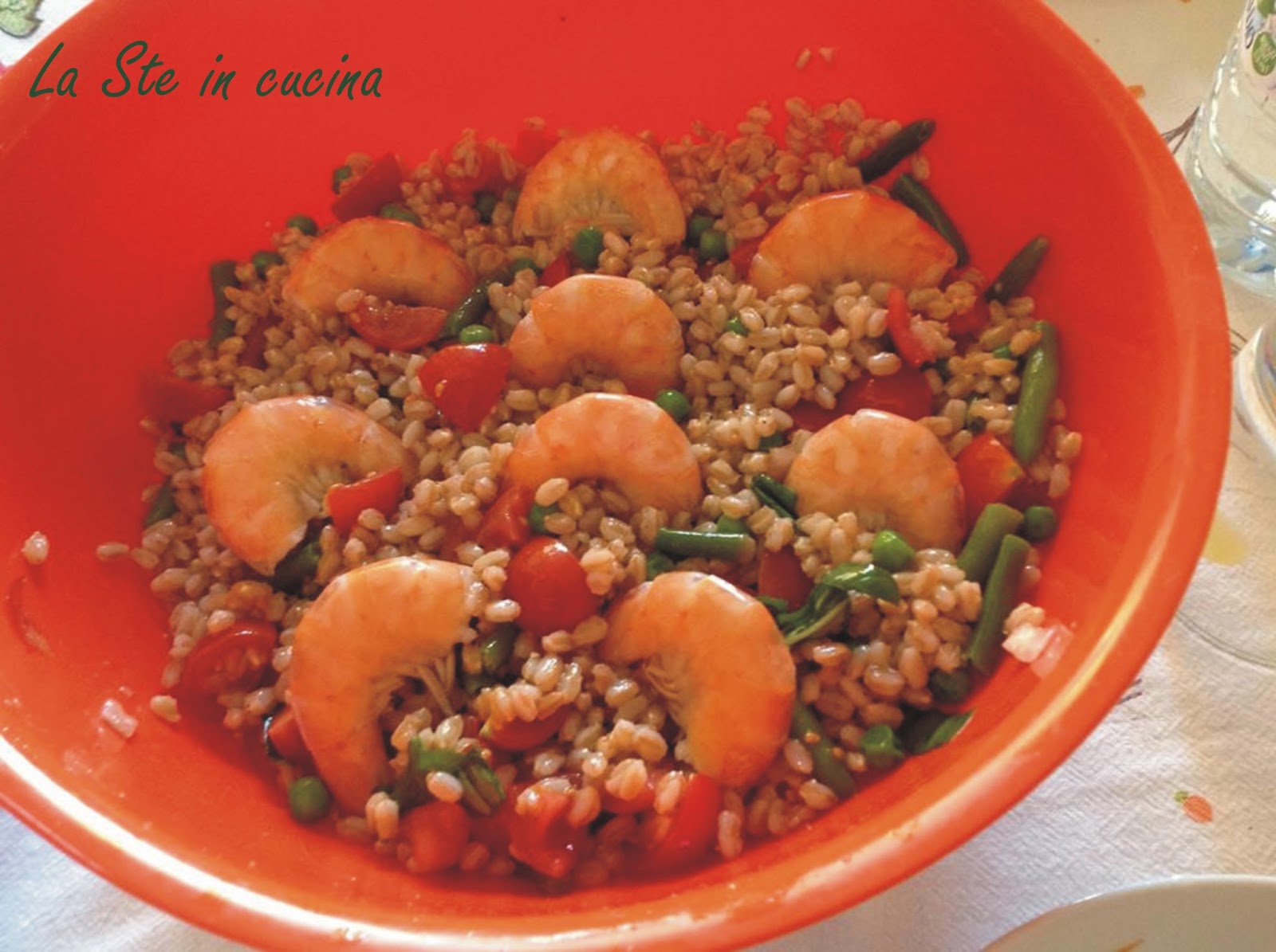 La Ste in cucina....sapori d'Abruzzo e non solo INSALATA DI FARRO E