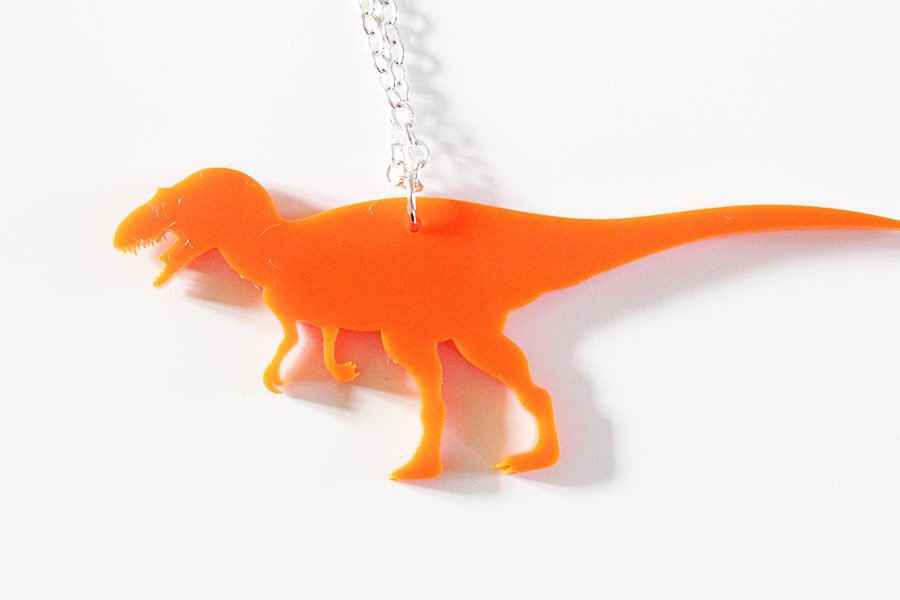 dinosaur necklace