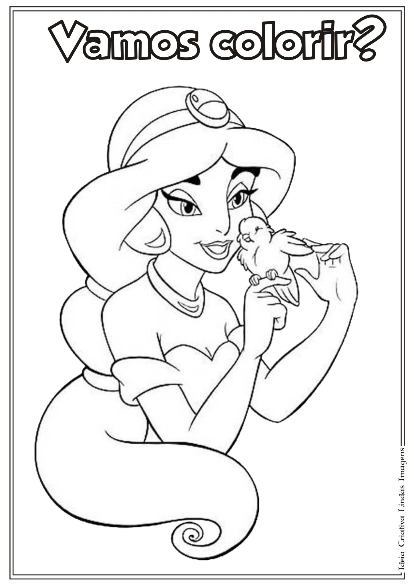 Desenho Princesa de Fogo Hora de Aventura para colorir