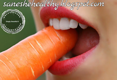 Carrot is good for oral health.