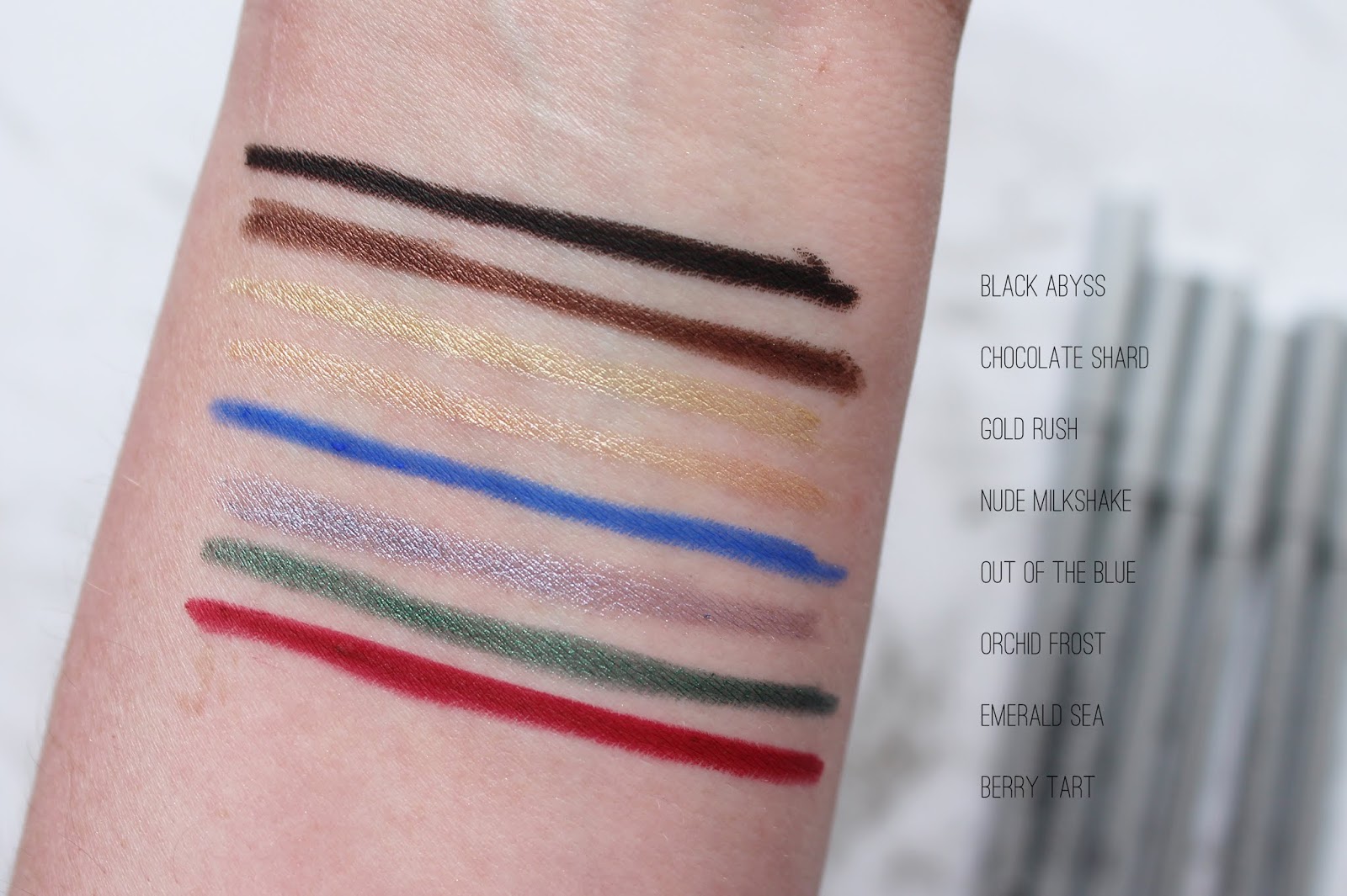 DESIGNER BRANDS | New Palettes + Retractable Eyeliners - Review + Swatches - CassandraMyee