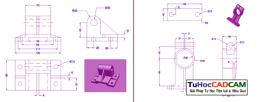 Tổng Hợp Bài Tập Thực Hành Vẽ AutoCad 2D Đầy Đủ Từ Cơ Bản Cho Người Mới Bắt  Đầu 32023