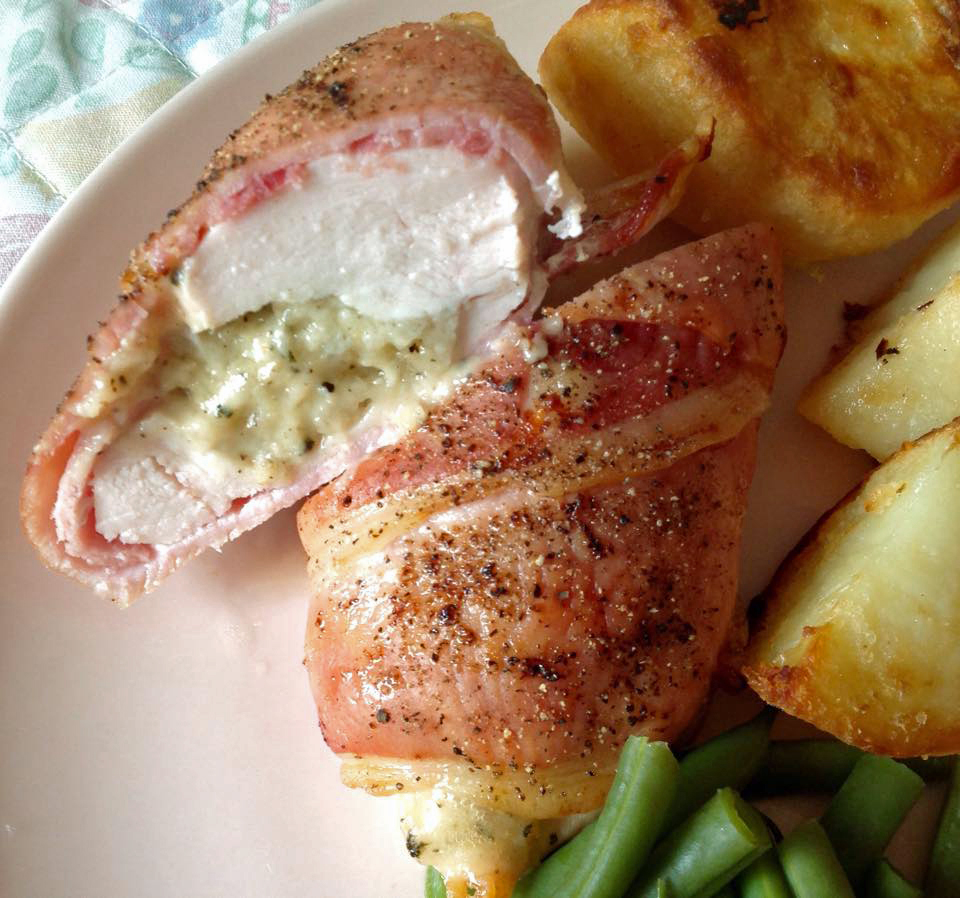The Happy Housewife Cheesy Sage and Onion Stuffed Chicken Breasts