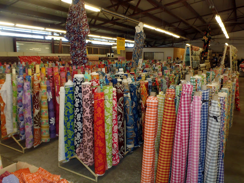 Fun with Dick and Arlete Discount Fabric Warehouse