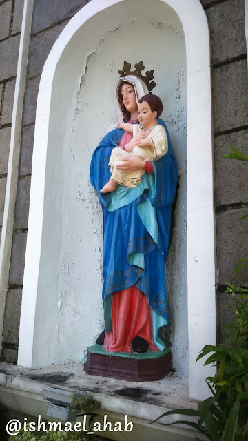 Marian image at Our Lady of the Abandoned Church in Marikina CIty