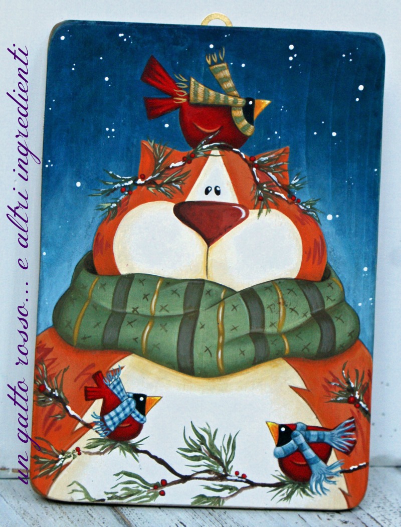 Un gatto rosso&hellip; e altri ingredienti Buon Natale!