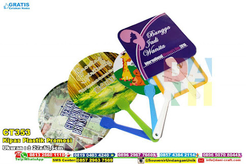 Kipas Plastik Promosi
