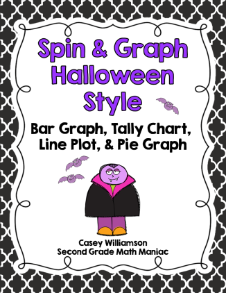 http://www.teacherspayteachers.com/Product/Spin-Graph-Halloween-Style-Bar-Graph-Tally-Chart-Line-Plot-Pie-Graph-1443483
