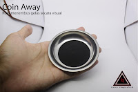 Jual alat sulap coin away menembus gelas Jual alat sulap coin away menembus gelas