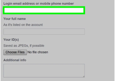Facebook Disabled Account id request Facebook Disabled Account id request