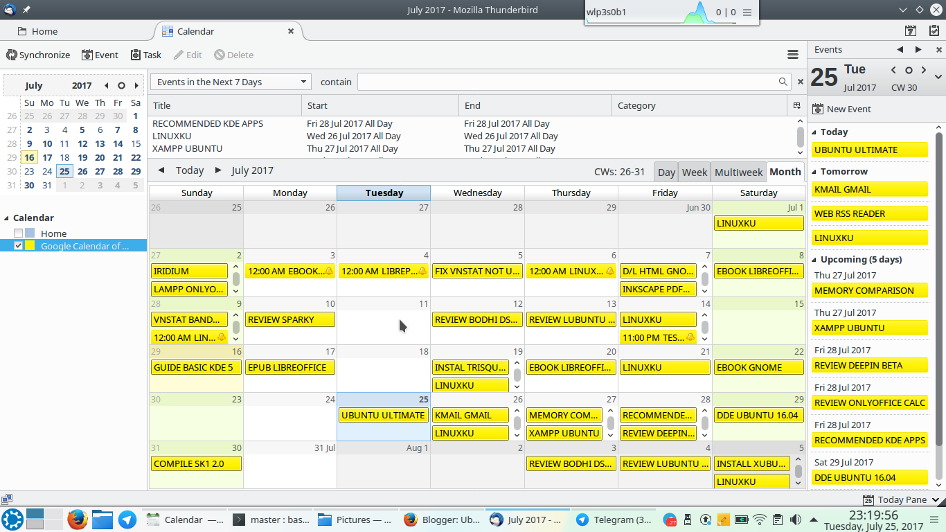 How To Setup Thunderbird for Google Calendar (CalDAV, Read-Write Access)