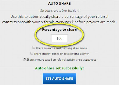 Refback % freebitcoin freebitco.in bitcoin faucet refback auto share satochi