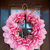 How to hang a wreath on front door