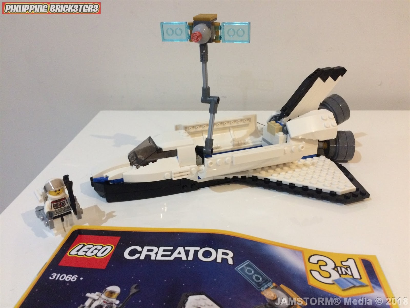 LEGO Astronaut Minifigure with Jetpack 31066 Space Shuttle Explorer