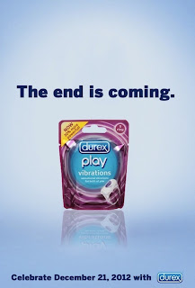 publicidad de preservativos inspirada en el fin del mundo el 21 de diciembre 2012