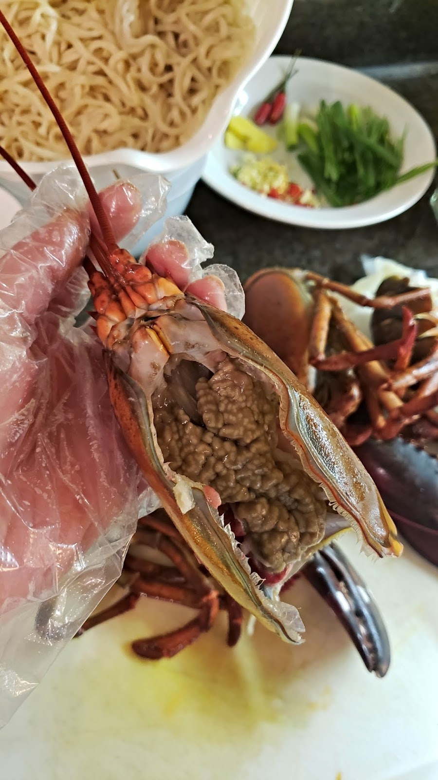 Susan's SavourIt! CantoneseStyle Lobster EFu Noodles (Yee Mein)...