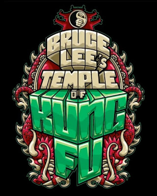 Bruce Lee's Temple of Kung Fu Blind Box Series Logo by MAD
