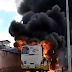 Urgente ônibus é incendiado por criminosos no Bairro Nordeste