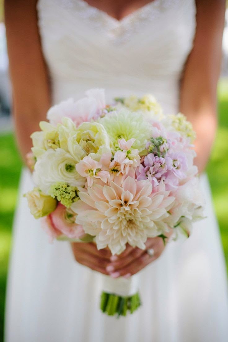 Beautiful Bridal 15 Breathtaking Dahlia Bouquets