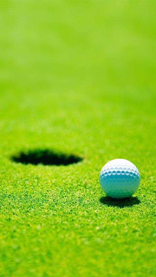 Golf Ball Grass Field Hole  Android Best Wallpaper