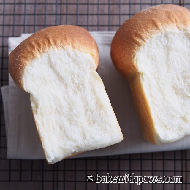 Shokupan Japanese Soft White Bread Bake With Paws