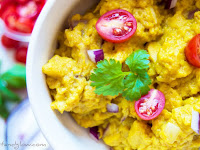 VEGAN CHICKPEA SCRAMBLED EGGS VEGAN CHICKPEA SCRAMBLED EGGS