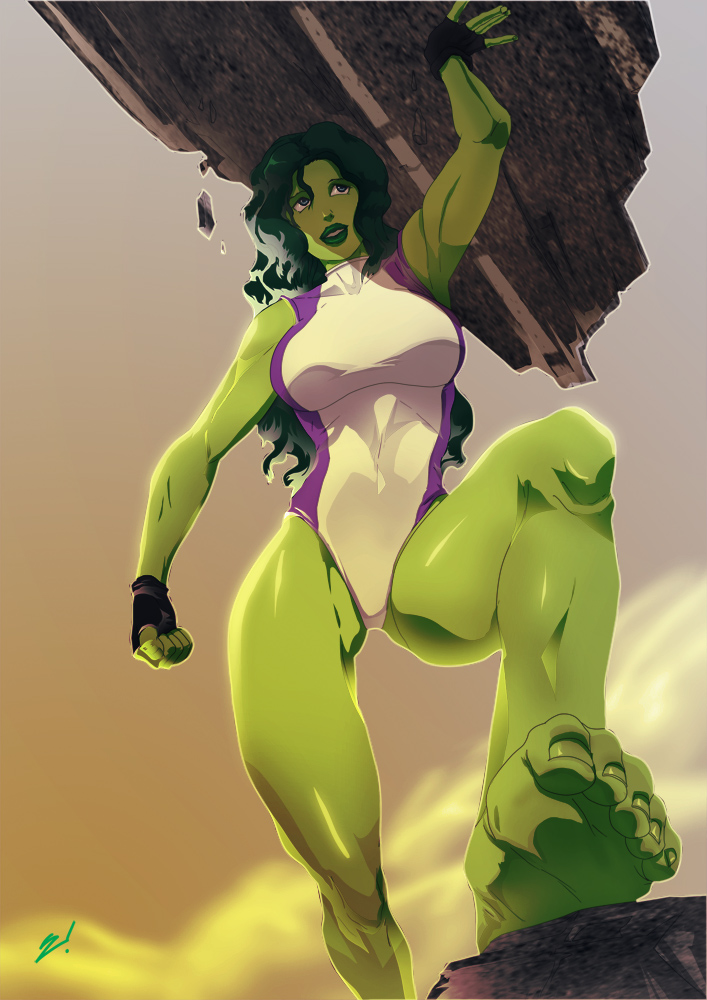 Fascinating Fanart: She-Hulk! 
