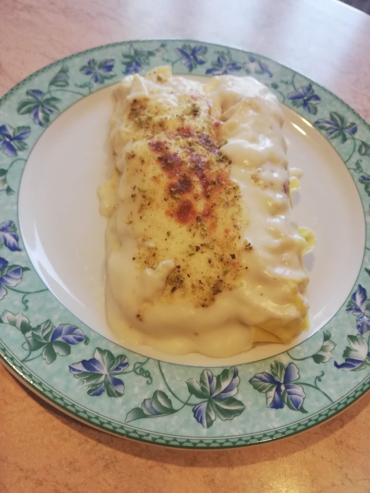 CANNELLONI RICOTTA MORTADELLA E PISTACCHI