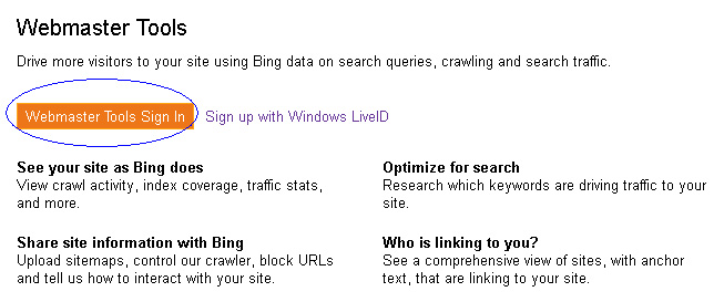 Cara Pasang Meta Tag Bing di Blog