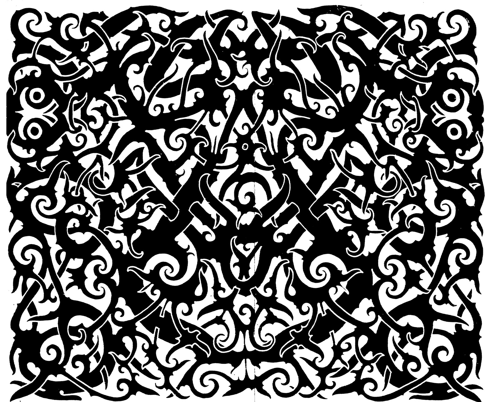 Download macam-macam motif Dayak Kalimantan Barat - Yakop'Blog