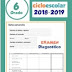 Examen de diagnostico Sexto grado 2018-2019