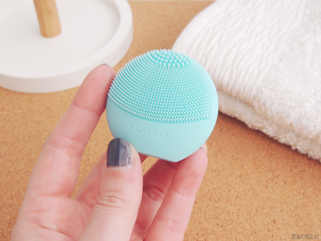 revue avis test foreo luna play mint brosse silicone