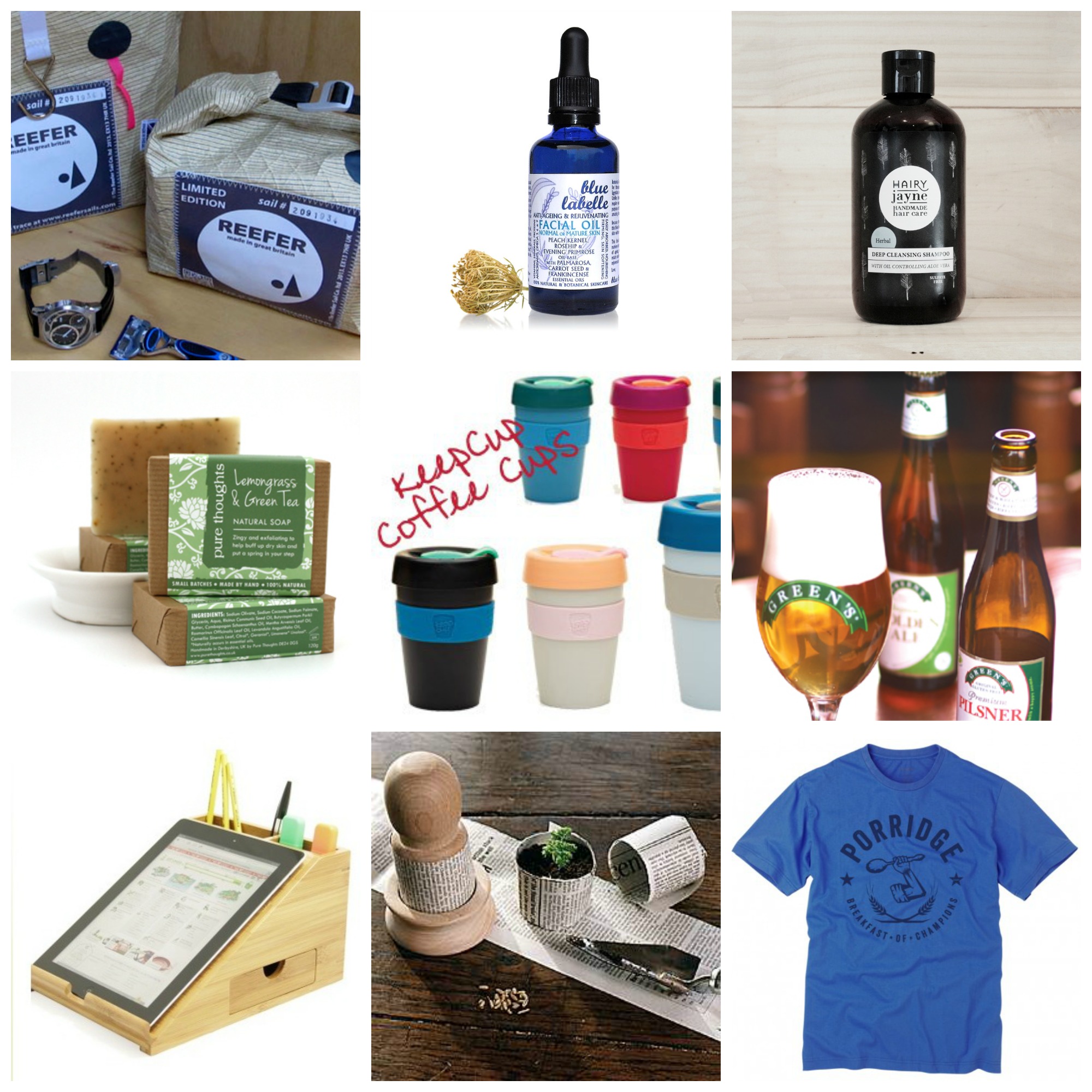 Father's Day Gift Ideas - Natural, Organic, Eco Friendly