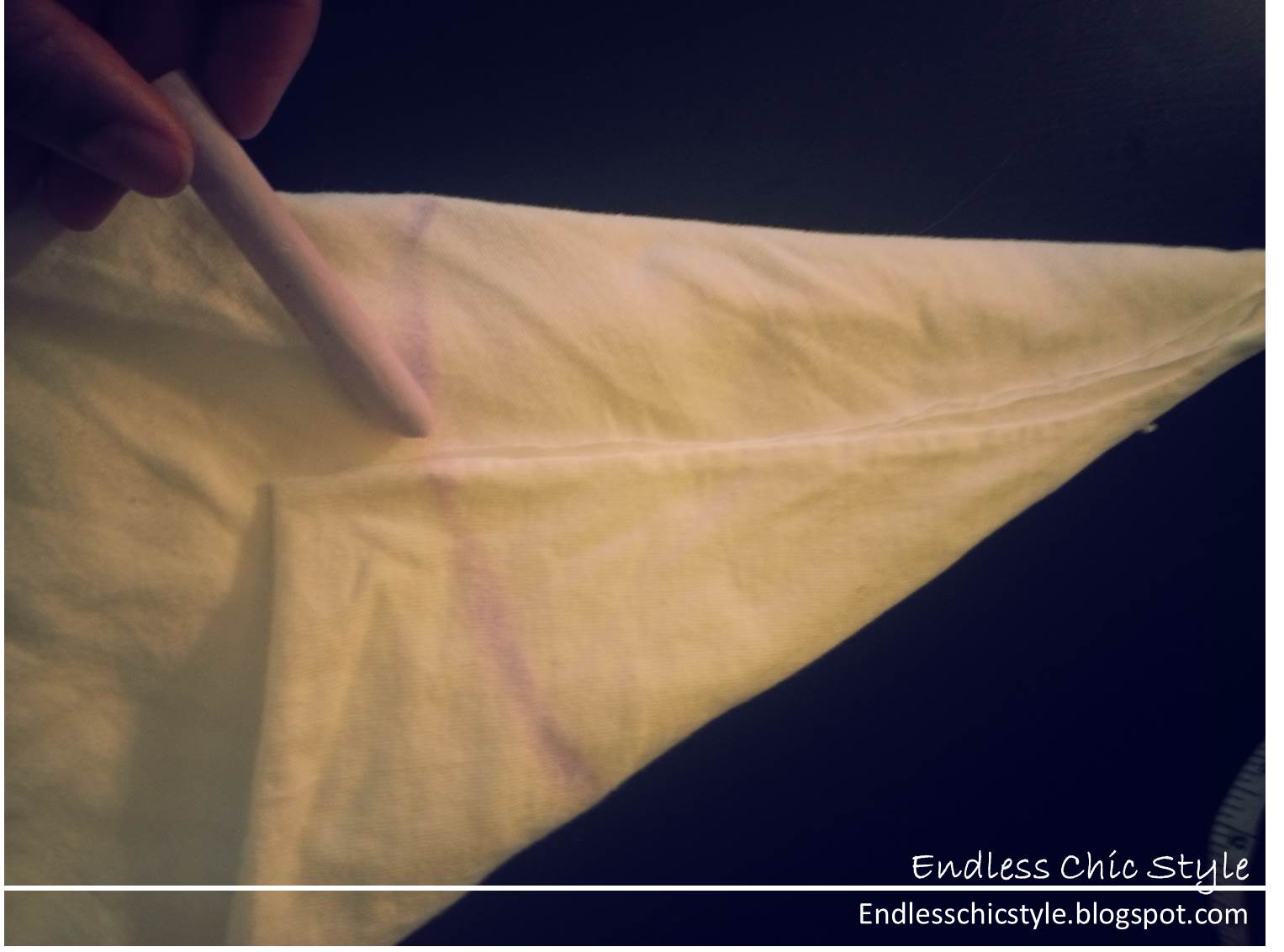 Endless Chic Style : DIY | How To Sew a Peplum Top Using Two T-Shirts