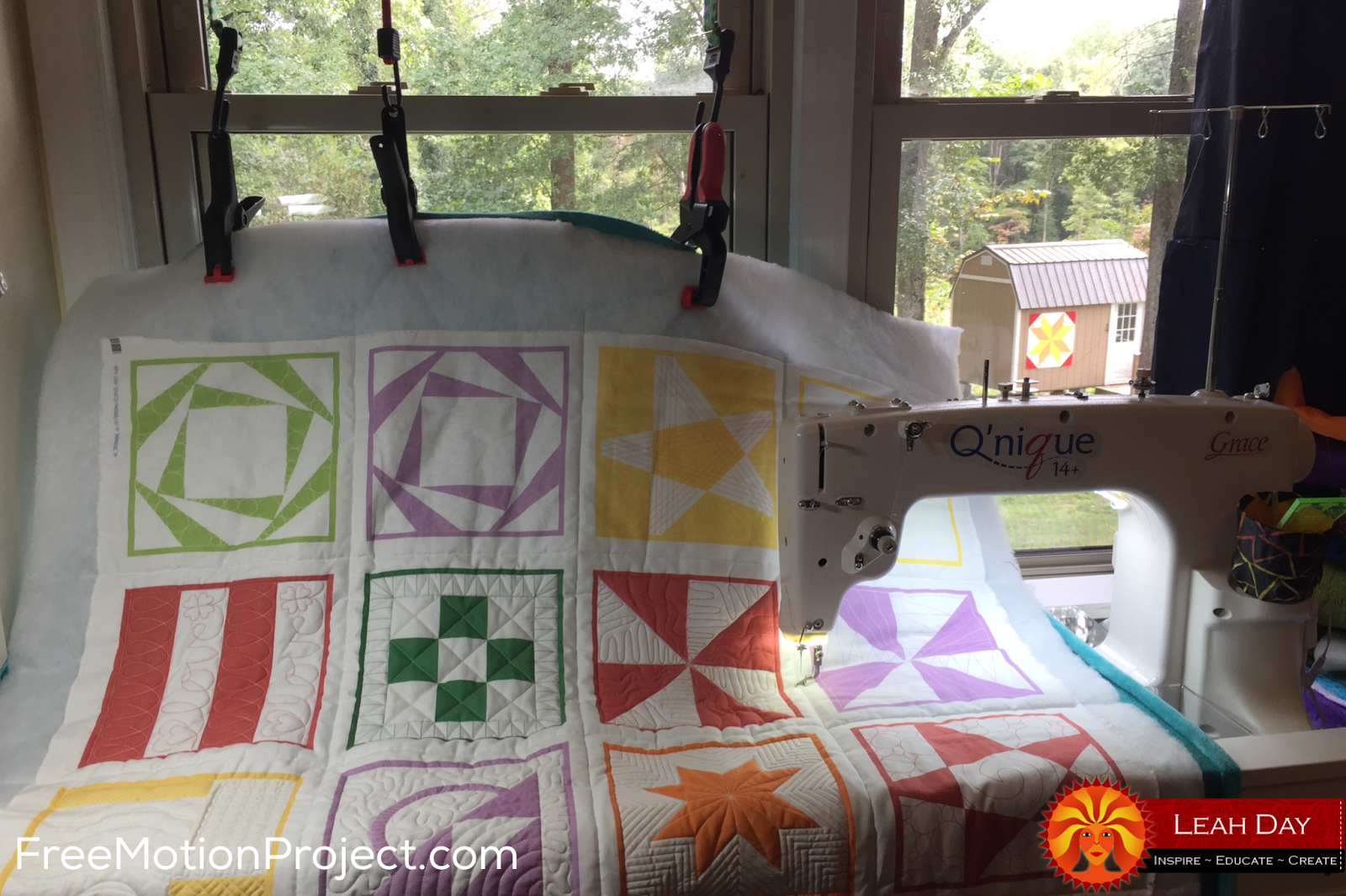 The Free Motion Quilting Project Three Easy Longarm Quilting Designs