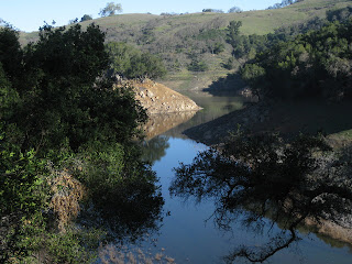 Guadalupe Reservoir near San Jose, California