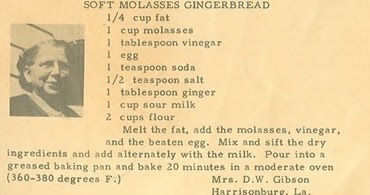 Roots From The Bayou: Family Recipe Friday ~ Soft Molasses Gingerbread