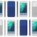 Google Pixel, Pixel XL appears in Blue and Silver colors
