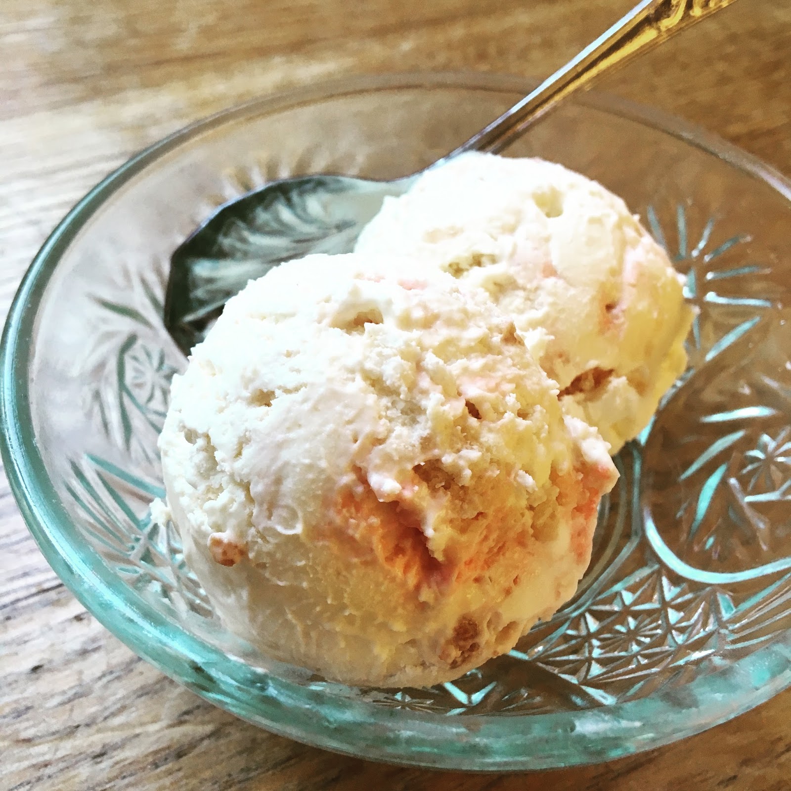 The Ginger Gourmand Bakewell Pudding Ice Cream