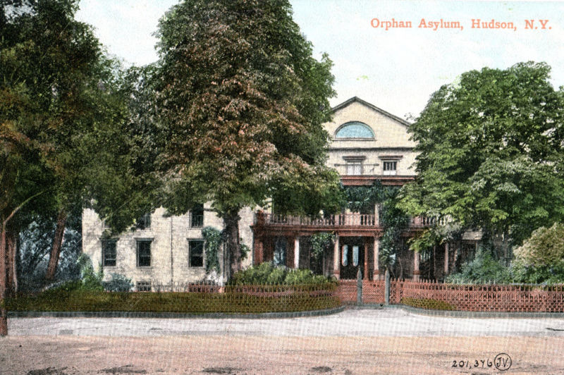 Old Pictures of Columbia County NY Orphan Asylum, Hudson NY