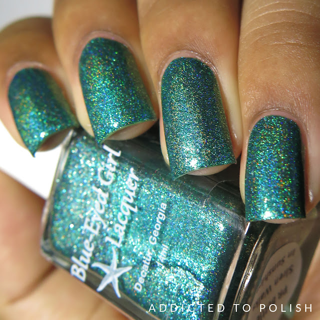 Blue Eyed Girl Lacquer Siren Walks in Sunshine