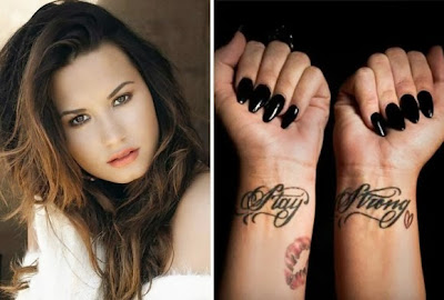 Tatuajes de Famosos : Demi Lovato