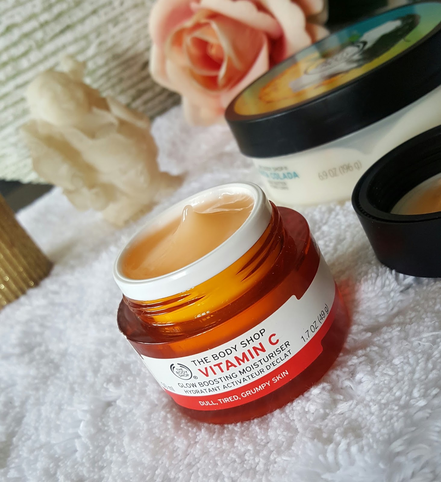 vitamin c day cream body shop