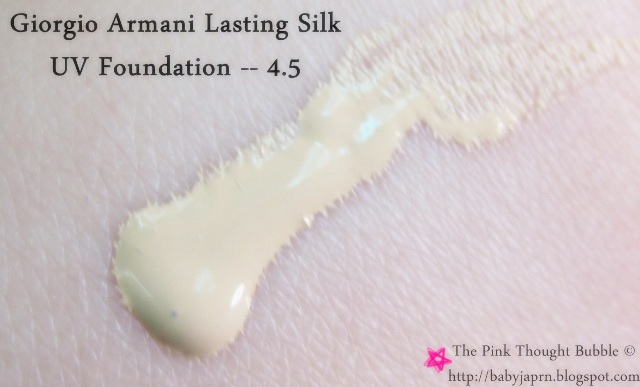 giorgio armani lasting silk uv foundation