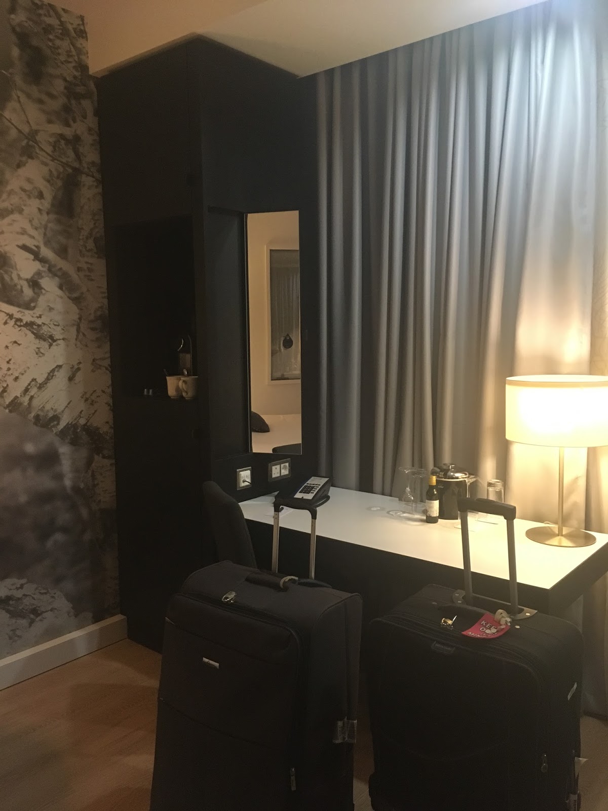 The one where there are no blinds in the bathroom!! radissonblu hotel