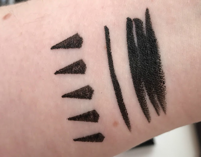 Lottie London Stamp Liner Review Swatch Swatches