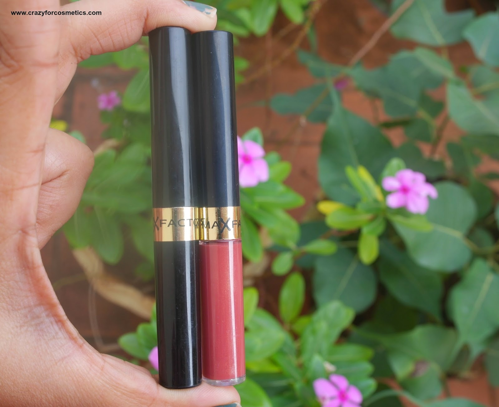 Max factor Lipfinity Lip Tint in Spicy Review
