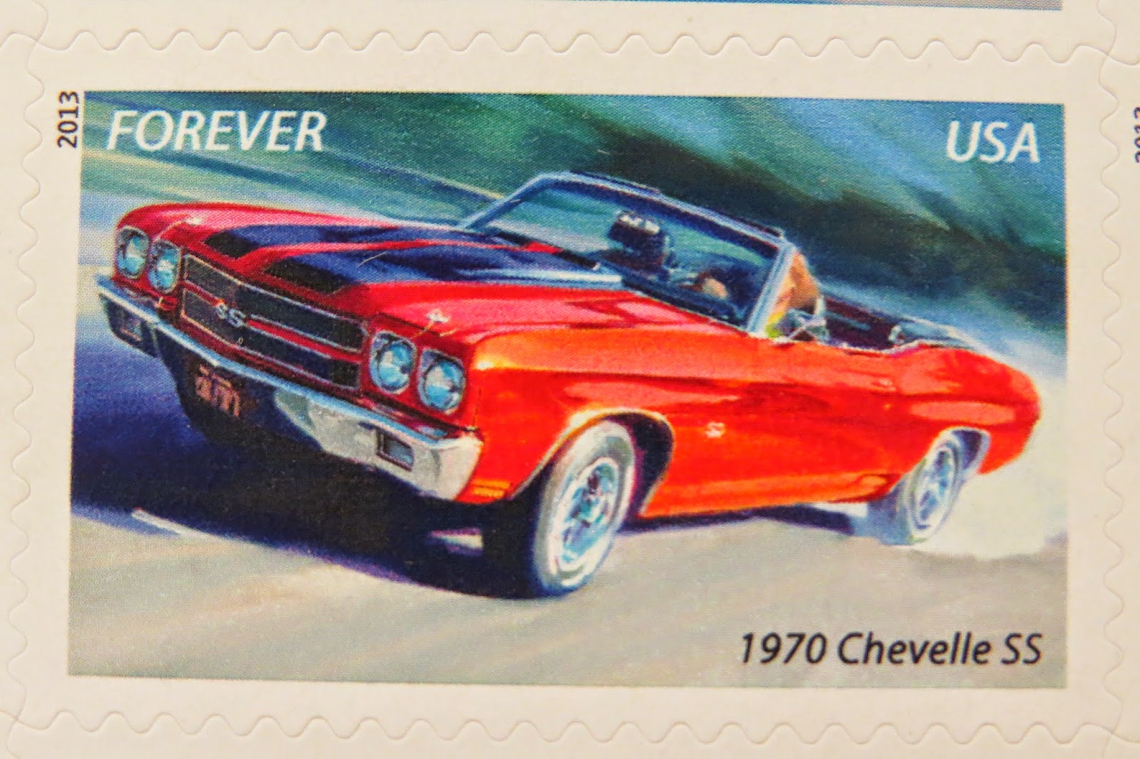 It has grown on me! Muscle Cars USPS Forever Stamps
