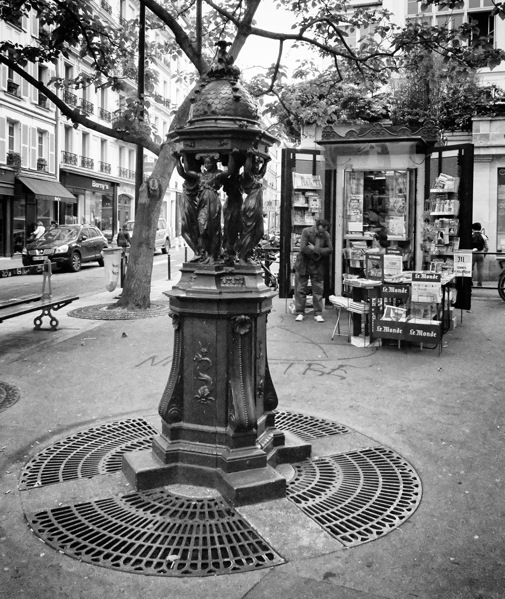 Paris fvdv: iconen van parijs