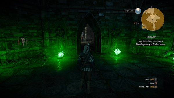 Walkthrough Side Quests Magic Lamp, Rotating Magic Lamp Witcher 3 Riddle